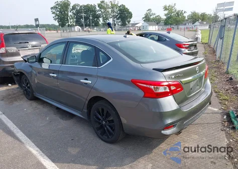 2017 Nissan Sentra Sr z USA, uszkodzony, nr VIN 3N1AB7APXHY337119